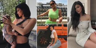 FOTO: Perut Rata & Pinggang Ramping Kylie Jenner Usai Melahirkan