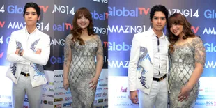 FOTO Pesona Al Ghazali Gandeng Nadira Adnan di Red Carpet, Cocok?