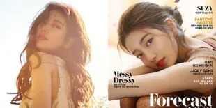 FOTO: Pesona Cantik Suzy Miss A Jadi Cover Majalah Januari 2018