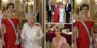 FOTO: Pesona Ratu Letizia Saingi Kate Middleton, Cantik & Stylish