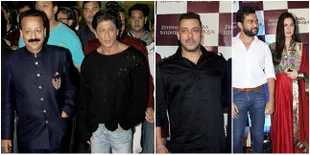FOTO: Pesta Buka Bersama Seleb Bollywood, Dihadiri SRK - Salman