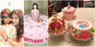 FOTO Pesta Ultah Aaradhya Bachchan, Cute Pink Ala Princess Disney