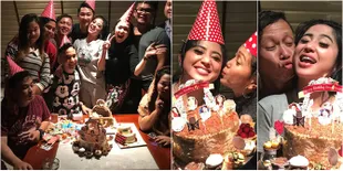 FOTO: Pesta Ultah Dewi Perssik ke-31, Heboh Dengan Orang Terdekat