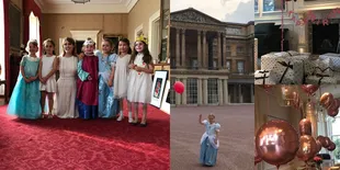 FOTO: Pesta Ultah Harper Beckham, Keluarga - Istana Buckingham