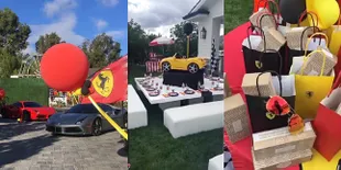 FOTO: Pesta Ultah King Kairo, Dari Sport Cars - Goodie Bag Mewah