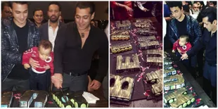 FOTO Pesta Ultah Salman Khan ke-51, Seru di Rumah Kebun Keluarga