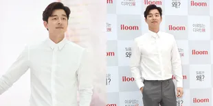 FOTO: Pilih Preppy Look, Gong Yoo Makin Kharismatik Mencuri Hati
