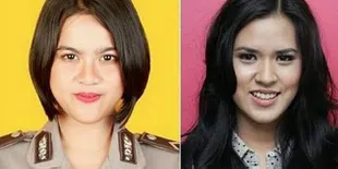 FOTO: Polwan Ini Mendadak Populer Karena Mirip Raisa, Bener Gak?