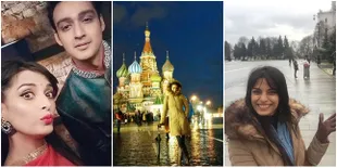 Foto: Pooja Sharma di Rusia, Kerja Bonus Liburan Seru dan Fun!