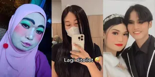 Foto Popo Barbie yang Dulu Viral 'Nikah' dengan Jenglot, Kini Dandan Bagai Wanita Tulen di Toilet Cewek dan Pakai Mukenah Saat Salat Ied