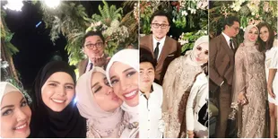FOTO: Pose-Pose Kocak Engku Emran di Resepsi Dengan Bella, Gemas!