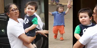 FOTO Potong Rambut, Taimur Ali Khan Jadi Rapi dan Makin Ganteng!