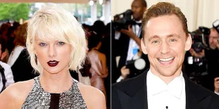 FOTO: Potret Cinta Taylor Swift-Tom Hiddleston, Cium Tangan Mesra