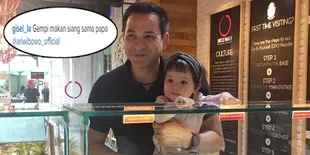 FOTO: Potret Lucu Baby Gempi Dipeluk Gemas Papa Baru Ganteng-nya!