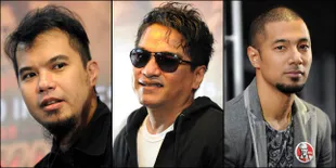 Foto Preskon KFC Adu Bintang - Ahmad Dhani Bikin Marcell Grogi