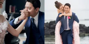 Foto Prewed di Jeju, Joo Jin Mo - Min Hye Yeon Romantis & Bahagia