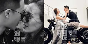 FOTO: Prewed Han Geng - Celina Jade yang Menikah Akhir Tahun Ini, Penuh Cinta & Ciuman di Tembok Besar China
