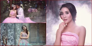 FOTO: Prewed Kenakan Gaun Mewah, Ryana Dea Bak Princess