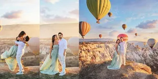 FOTO Prewed Kezia Toemion - Aditya Trihatmodjo di Cappadocia, Fun