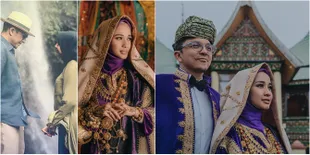 FOTO Prewed Laudya Cynthia Bella - Engku Emran, Mesra di Padang