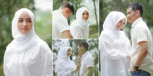 FOTO: Prewed Romantis Citra Kirana & Rezky Aditya di Alam Terbuka, Serba Putih!