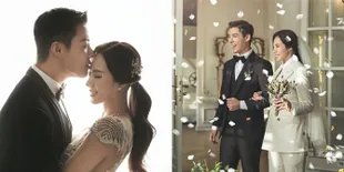 FOTO: Prewed Romantis Kangnam dan Lee Sang Hwa, Cium Kening - Tatapan Penuh Cinta