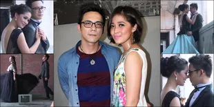 Foto Prewed Serba Hitam, Gracia Indri & David NOAH Bak Bangsawan