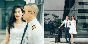 FOTO: Prewed Stevianne Mantan Istri Samuel Rizal Dinikahi Pilot