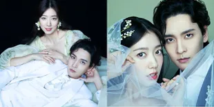 Foto Prewedding Park Shin Hye dan Choi Tae Joon yang Diposting Wedding Organizer, Tempel Hidung & Bibir