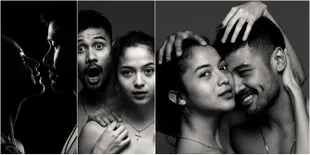 FOTO Prewedding Putri Marino - Chicco Jerikho, Hitam Putih Magis