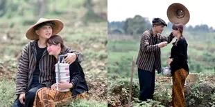 Foto Prewedding Reiner Manopo Sang Aktor Kolosal Indosiar, Romantis Bawa Rantang di Sawah Bareng Calon Istri