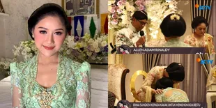 Foto Prosesi Langkahan Erina Gudono Minta Restu ke Dua Kakaknya Karena Nikah Duluan, Mas dan Mbaknya Ikhlas Adik Sudah Dapat Jodoh
