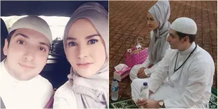 [FOTO] Prosesi Pacar Jadi Mualaf, Cynthiara Alona Setia Menemani