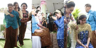 FOTO: Prosesi Siraman Ardina Rasti, Sungkem - Digendong Sang Ayah