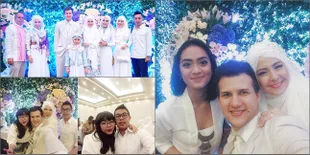 FOTO: Putih Kece! Gaya Tamu di Pernikahan Risty Tagor - Stuart