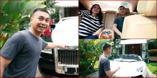 FOTO: Raditya Dika Gugup Nyobain 2 Mobil Mewah Raffi Ahmad
