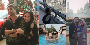 FOTO: Raffi Ahmad & Gigi Mesra di Abu Dhabi - Aksi Lucu Rafathar