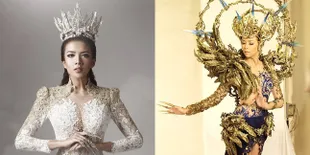 FOTO: Raih Best National Costume, Dea Rizkita Bawa Pulang 2 Piala