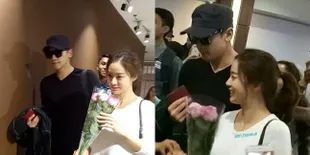 FOTO: Rain - Kim Tae Hee Sampai di Bali, Makin Romantis Manis