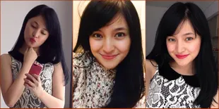 [FOTO] Rambut Kembali Hitam, Marshanda Makin Cantik Badai