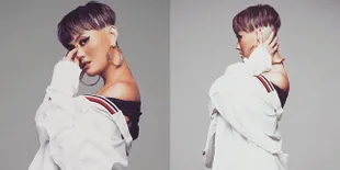 FOTO Rambut Super Pendek, Penampilan Agnez Mo Makin Kece & Fierce