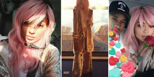 FOTO: Rayakan Valentine Romantis, Kylie Jenner Mendadak Nge-Pink