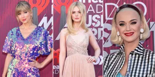 FOTO: Red Carpet iHeartRadio, Taylor Swift Cantik - Ada Agnez Mo!