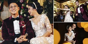 FOTO: Resepsi Mewah, Putri Titian & Junior Liem Dansa Romantis