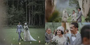 FOTO: Resepsi Pernikahan Andien Romantis Seindah Negeri Dongeng!