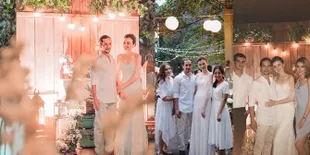 FOTO Resepsi Pernikahan Kimberly Ryder - Edward Akbar, Manis