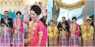 FOTO: Resepsi Tistha Nurma - Afif Kalla, Meriah Dengan Dua Adat