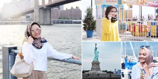 FOTO: Rina Nose Liburan ke Amerika, Jelajah Las Vegas - New York