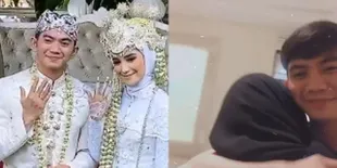 Foto Rizki DA dan Sang Istri Pelukan Malu-Malu di Kamar Pengantin, Gemesin Banget