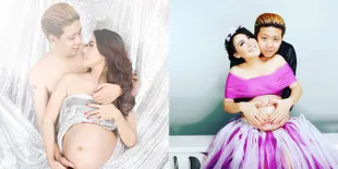 FOTO: Romantis, Maternity Shoot Rey Utami - Pablo Putra Benua